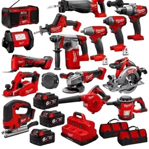 ชุดเครื่องมือไร้สายลิเธียมไอออน MilwaukeeS 2695-34 / 2896-26 M18 FUEL 18V 16 ชิ้น ขายส่ง - Product Image 1