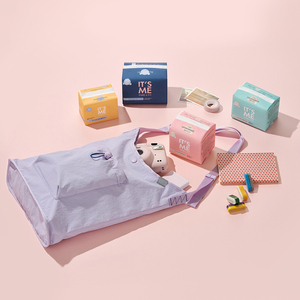 [Its Me] Pure & Fit Super Long 6p Toalla Sanitaria Absorbente con Patrón de Diamantes para una Menstruación Transpirable - Product Image 2