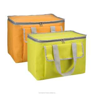 Vente en gros de sac de transport isotherme à isolation thermique avec logo personnalisé sac non tissé sacs isothermes pour achats de pique-nique en feuille d'aluminium - Product Image 4