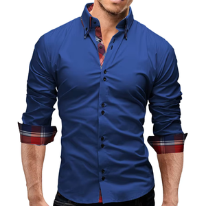 Slim-fit Quick-dry 100% Polyester Short Sleeve Stretch Casual Shirt Breathable Summer Hunting/Fishing Wear High Elasticity - Product Image 1