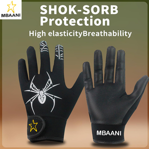 Gant de frappeur de baseball pour jeunes, paume à adhérence améliorée avec absorption des chocs, gant de softball respirant et confortable pour les fans de sport - Product Image 2