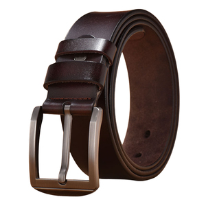 Collar de Cuero Genuino de Alta Calidad y Duradero para Perro, con Hebilla Metálica Resistente, Ajustable, de Lujo, Informal, de Piel de Vaca, para Entrenamiento de Mascotas, Suministro de Fábrica - Product Image 5