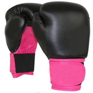 Gants de boxe en cuir PU personnalisables (couleur et logo) pour Muay Thai, Kickboxing, MMA, Sparring et Entraînement – Modèle à lacets - Product Image 2