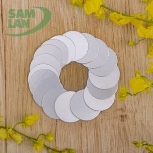 SAM LAN Matériau composite semi-rigide enduit respectueux de l'environnement, feuille métallique découpée au die, pièce de scellage de sécurité pharmaceutique - Product Image 1