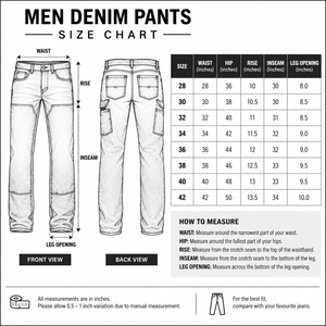 Pantalones de Mezclilla Azul Índigo Oscuro al por Mayor, Estilo Carpintero con Presillas Laterales, 100% Algodón, Largos, de Alta Calidad y Duraderos para Hombre - Product Image 6
