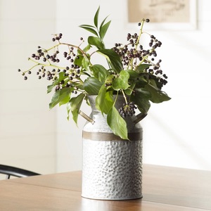 Vase de table en métal géométrique classique, support décoratif pour fleurs, présentoir de restaurant, direct usine, moderne, transparent craquelé - Product Image 3