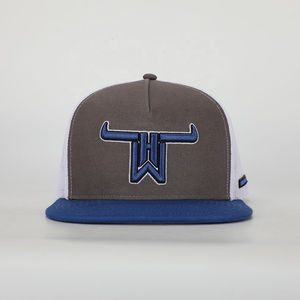 หมวกแก๊ปแบบ Snapback ผ้าฝ้าย Unisex ทรงห้าชิ้น ตาข่ายด้านหลัง ปีกแบน ปรับขนาดได้ สไตล์ลำลอง สตรีทแวร์ โดย Star Crystal Enterprises - Product Image 1