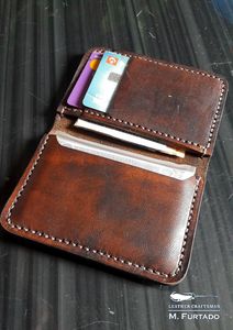 Organisateur de cartes en cuir artisanal - Product Image 3