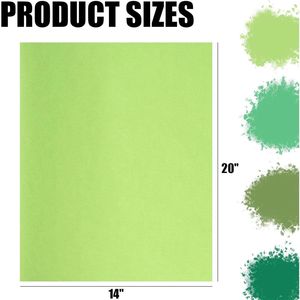 Carta Velina Verde 20x14 Pollici, 112 Fogli, Confezione Grande per Confezioni Regalo, Natale, Progetti Fai-da-Te e Artistici - Product Image 3