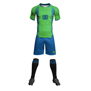 Custom Sublimated Soccer Uniform Set Purple Red Jersey Shorts Men's All Seasons Football Apparel Team Numbers Moisture Wicking - Product Image 3