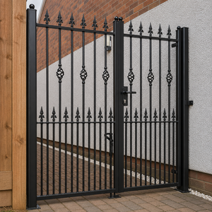 Améliorez l'extérieur de votre propriété avec une porte métallique haut de gamme, une porte en acier robuste ou une porte en fer forgé élégante pour une sécurité maximale - Product Image 6