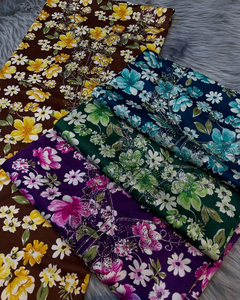 Custom Digital Printed Polyester Fabric Manufacturer Premium Fashion Textile for Apparel Garments Designer Collections - Product Image 1