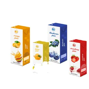 UNIPACK Milk Aseptic Packaging Paper Aseptic Brick Carton for Juice