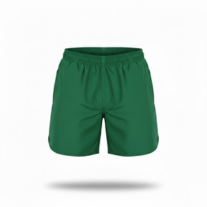 Shorts de course personnalisés pour hommes, séchage rapide, légers, respirants, en Spandex/Nylon, couleur unie, compression, style urbain, taille mi-haute élastique - Product Image 4