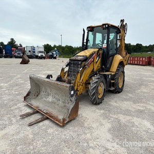 Cat 420F2 Backhoe Loader Good Quality <b>Cheap</b> Price Wheeled Backhoe Caterpillar 420F Earthmoving Equipment - Product Image 6