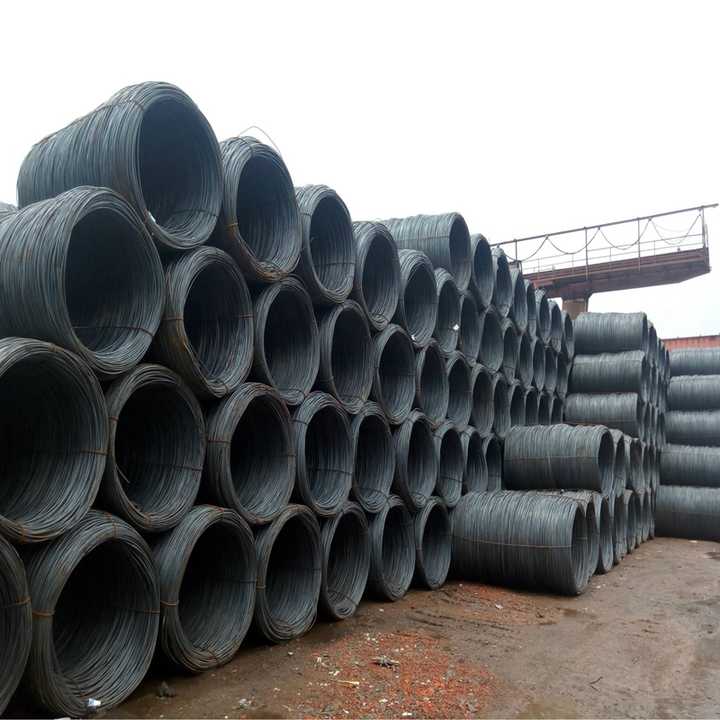 SAE1006 SAE1008 ASTM AISI Q195 6.5mm Low Carbon Stainless Hot Rolled Steel Wire Rod Rope Making Nails