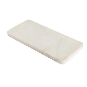 Plateau de service rectangulaire en marbre de luxe pour fêtes et mariages, idéal pour servir fruits et légumes, design léger, à prix avantageux - Product Image 1