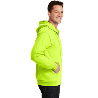 Sudadera de Seguridad de Trabajo Unisex de Alta Visibilidad, Resistente al Fuego, Transpirable, con Cierre Completo, con Protección Contra Detectores de Metales, Material de Forro Polar