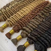 Cheveux Humains Vietnamiens, Cuticules Alignées, Vague Profonde, en Gros, 100g, 100% Cheveux Humains