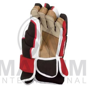 Guantes de Hockey sobre Hielo de Cuero Impermeables, Flexibles y Profesionales, con Cierre de Velcro, Unisex, para Uso en Exteriores - Product Image 5