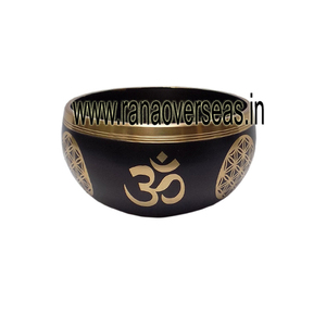 Bol chantant tibétain antique pour la purification des chakras, l'équilibrage, la guérison, les thérapies par vibration sonore, vente en gros à prix avantageux - Product Image 6