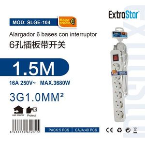ระบบเชื่อมต่อแบบอินเตอร์ล็อค 1.5M 6-Base Expander อะไหล่เครื่องใช้ไฟฟ้าภายในบ้าน - Product Image 2