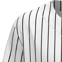 Maillot de baseball professionnel pour homme, entièrement boutonné, personnalisé, à manches courtes, uniforme d'équipe, respirant, écologique, séchage rapide, anti-UV