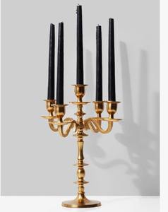 Candelabro de Lujo Vintage de 5 Brazos, Fabricante de Portavelas para Decoración de Interiores, Bodas y Hogar al Mejor Precio - Product Image 1