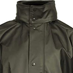 Men's Dark Green Waterproof Rain Suit With Elastic Waist And Adjustable Ankles Pant - Product Image 5