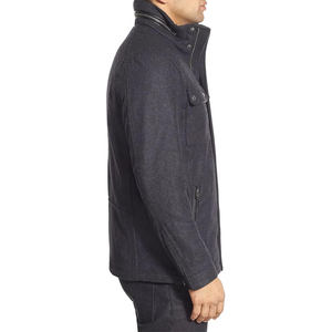 Chaqueta Varsity Personalizada con Doble Botonadura, Premium para Hombre, Lana/Poliéster, Moda Urbana de Primavera, Fabricante Mayorista - Product Image 2
