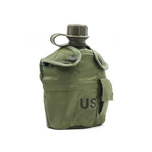 ชุดขวดน้ำยุทธวิธีกลางแจ้ง 1 ลิตร ขวดพลาสติก PE พร้อมถ้วยอลูมิเนียม สำหรับการตั้งแคมป์และการเอาชีวิตรอด - Product Image 6