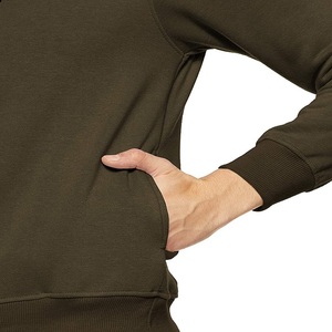 Sudadera de algodón/poliéster para hombre, cuello redondo, superventas, ropa masculina, sudadera lisa sin estampado - Product Image 4