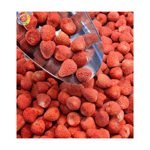 Fruta seca de fresa Fresa Vegetales liofilizados Bocadillos Fruta seca fresca - Product Image 6