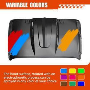 Capó Estilo Avenger para Jeep Wrangler JL JLU 2018+ y Gladiator JT 2020-2023, No Compatible con el Modelo Mojave 392 - Product Image 4