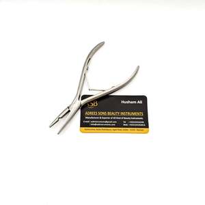 Pinzas para Extensiones de Cabello de un Solo Orificio con Logotipo Personalizado, Pinzas de Acero Inoxidable para Micro Anillos, Pinzas para Extensiones de Cabello - Product Image 5