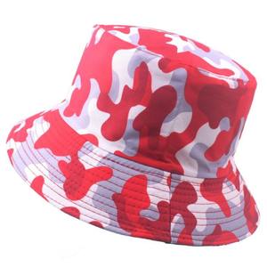 Chapeau Bob Unisexe Camouflage Imprimé Numérique en Toile de Polyester pour Extérieur Printemps-Été Style Décontracté Adulte 56-58CM - Product Image 2