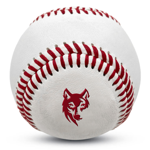 Windex Industry Premium Game Baseball, revêtement en cuir pleine fleur, noyau en liège rembourré rouge, enroulement en laine à 85%, balle de match officielle - Product Image 1