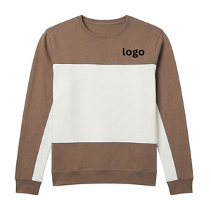 Men's Sweatshirts Winter with Custom Logo 100% Cotton Nonwoven Fleece Quick Dry Breathable Latest <b>Design</b> Plain Dyed custom logo - Product Image 6