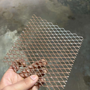 Malla Metálica Expandida de Aluminio Anodizado Plateado para Fachadas Exteriores, Protección Solar, Ventilación y Filtro Industrial para HVAC - Product Image 1