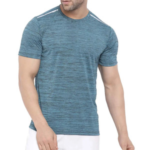 T-shirts pour hommes respirants, à séchage rapide, décontractés, épais, imprimés, style hip-hop, grandes tailles, en vente - Product Image 1