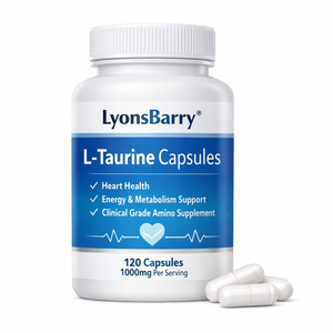 Cápsulas de L-Taurina, Salud del Corazón, Apoyo al Metabolismo Energético, Suplemento Aminoácido de Grado Clínico, Fabricante OEM - Product Image 3