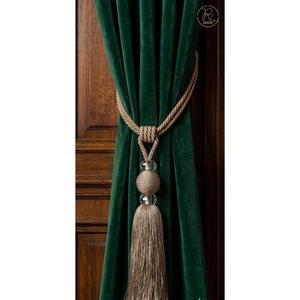 Polyester Curtain <b>Tieback</b> Decorative Holdback Rope for Drapes Elegant Curtain Tie Back Modern Window Decor Accessories - Product Image 5