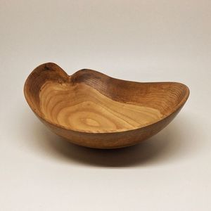 Tazón de Madera de Diseño Fresco para Ensaladas y Servir Alimentos, Tazón de Madera Hecho a Mano y Personalizado, Nuevo para Utensilios de Cocina - Product Image 5