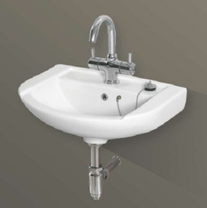 Lavabo mural GOLDEN polyvalent pour salle de bain, hôtel, école, facile à nettoyer, élégant pour appartement - Product Image 1
