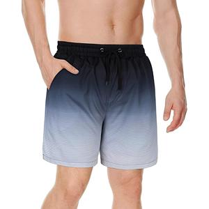 Custom Design Eco-Friendly 100% Cotton Worsted Fabric Mid Drawstring Board shorts <b>for</b> <b>Men</b> Quick Dry Surf Swim <b>Trunks</b> Wholesale - Product Image 1