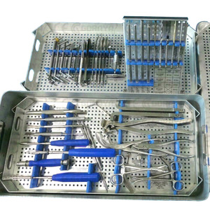 Estuche para Instrumental Ortopédico de Pequeños Fragmentos, Acero Inoxidable, Manual, de Alta Calidad, Kit de Herramientas Quirúrgicas para Fijación en Cirugía de Trauma - Product Image 1