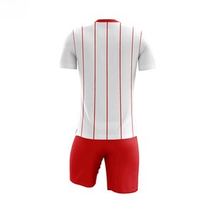 Ensemble de maillot et short de football respirant avec contrôle de l'humidité, personnalisable avec logo - Product Image 4