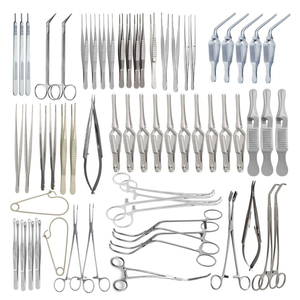 Juego de Cirugía Vascular Mayor de 62 Piezas, Instrumentos Quirúrgicos Manuales de Acero Inoxidable Reutilizables para Procedimientos Vasculares Complejos - Product Image 6