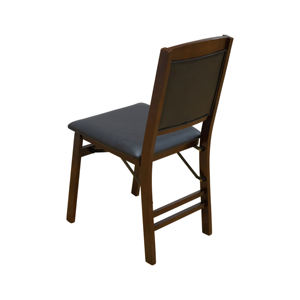 Chaise de salle à manger industrielle pliable moderne de haute qualité en PC et métal, couleur naturelle, en contreplaqué 5 couches, mobilier de cuisine convertible - Product Image 3