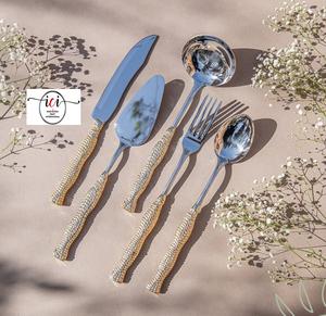 Plateaux de service en acier à trois compartiments pour aliments et chocolat, vaisselle la plus vendue, ustensiles de cuisine pour la maison, plateaux d'Inde - Product Image 6